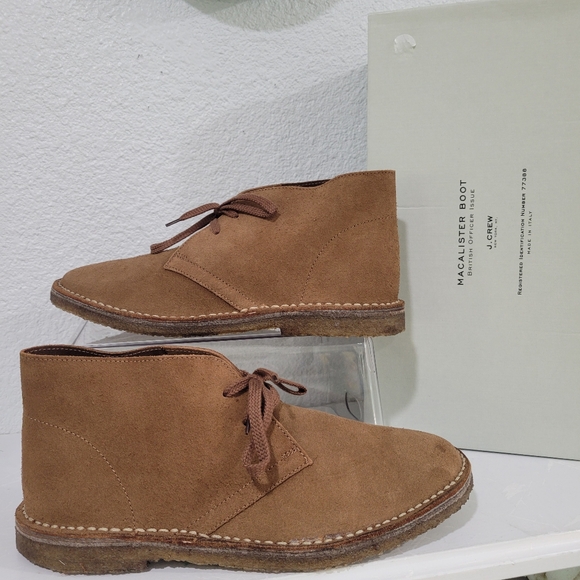 J Crew 1990 MacAlister boots in suede Men's Size 8 / Women 9.5 Brown